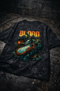 Unisex Acid Washed Oversized Denji Tee
